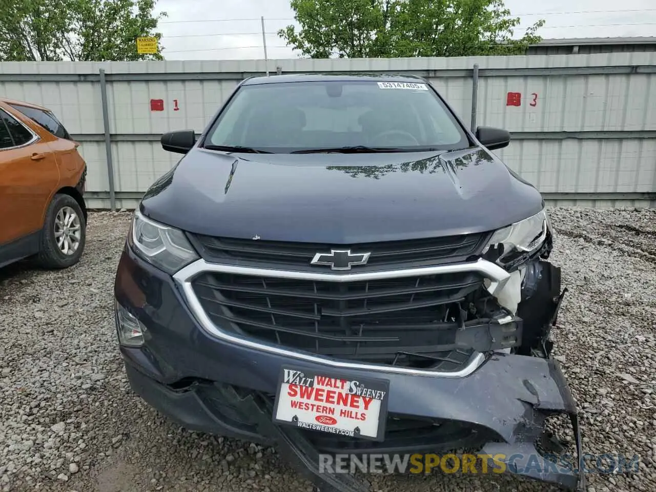 5 Photograph of a damaged car 3GNAXSEV8KL153156 CHEVROLET EQUINOX 2019
