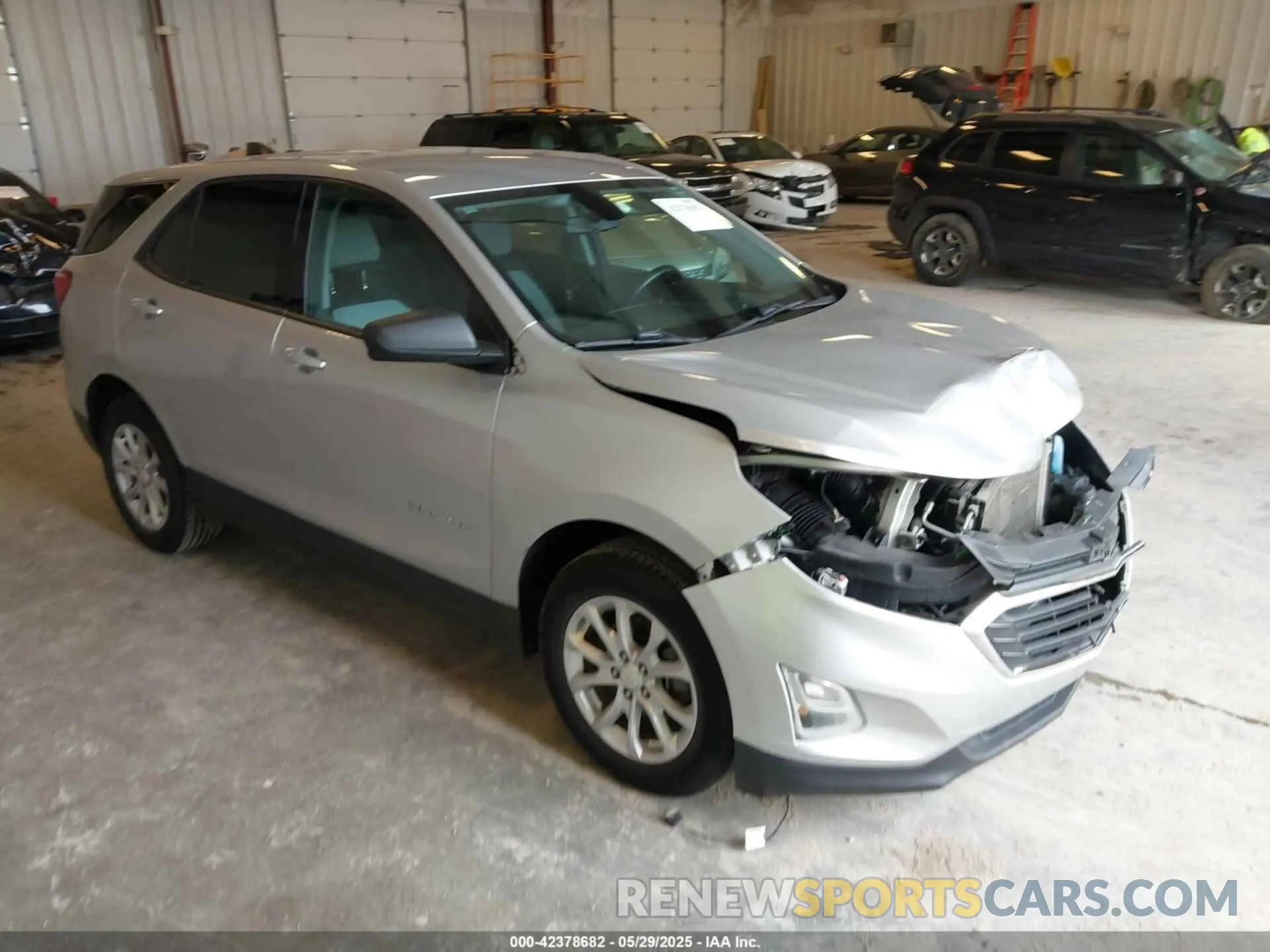 1 Photograph of a damaged car 3GNAXSEV8KS543356 CHEVROLET EQUINOX 2019