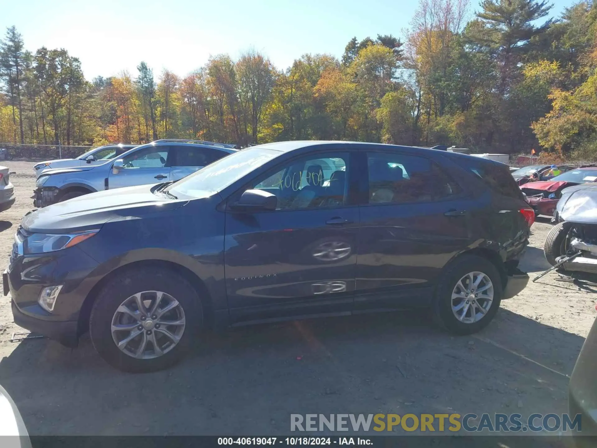 15 Photograph of a damaged car 3GNAXSEV8KS660399 CHEVROLET EQUINOX 2019