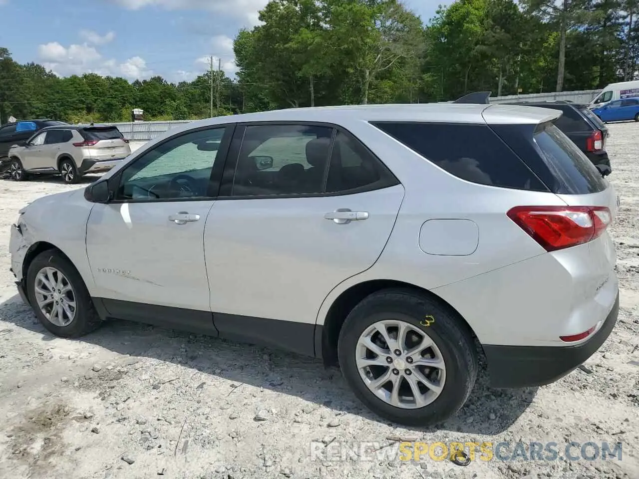 2 Photograph of a damaged car 3GNAXSEVXKS632734 CHEVROLET EQUINOX 2019