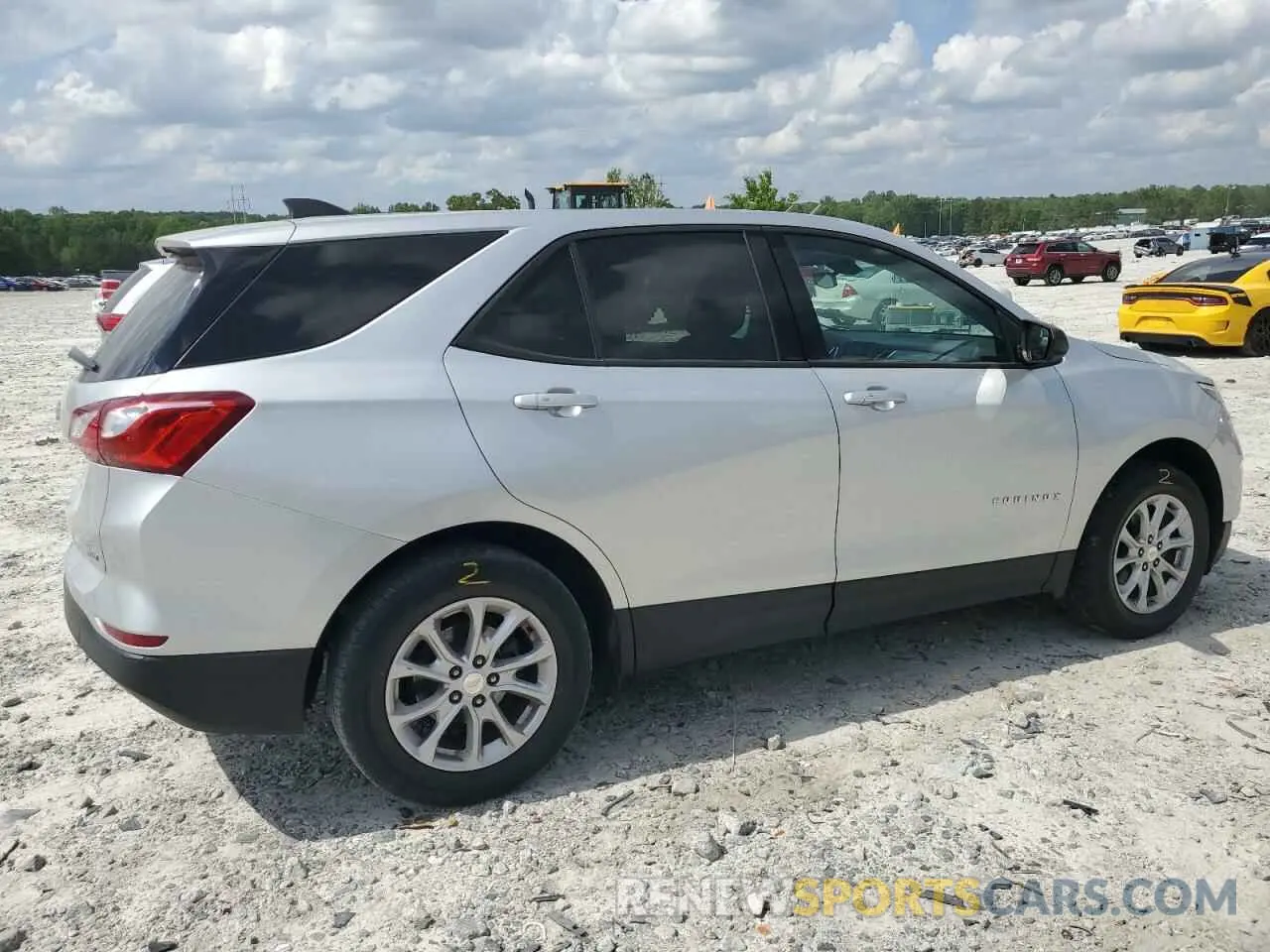 3 Photograph of a damaged car 3GNAXSEVXKS632734 CHEVROLET EQUINOX 2019