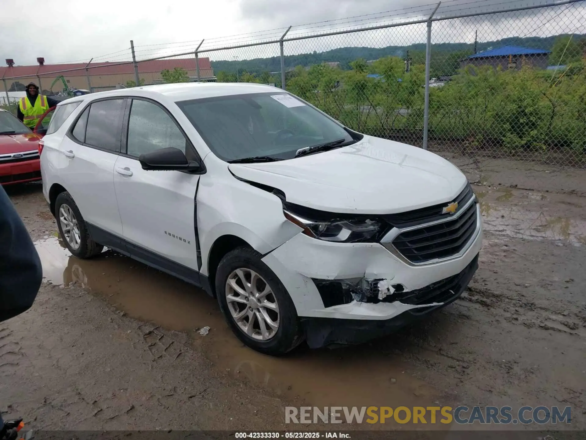 1 Photograph of a damaged car 3GNAXSEVXKS645872 CHEVROLET EQUINOX 2019