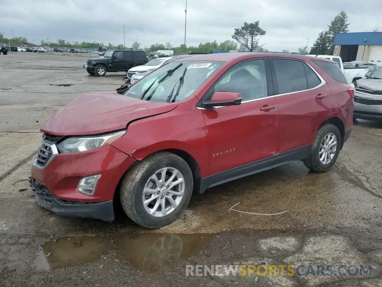 1 Photograph of a damaged car 3GNAXTEV4KS659269 CHEVROLET EQUINOX 2019