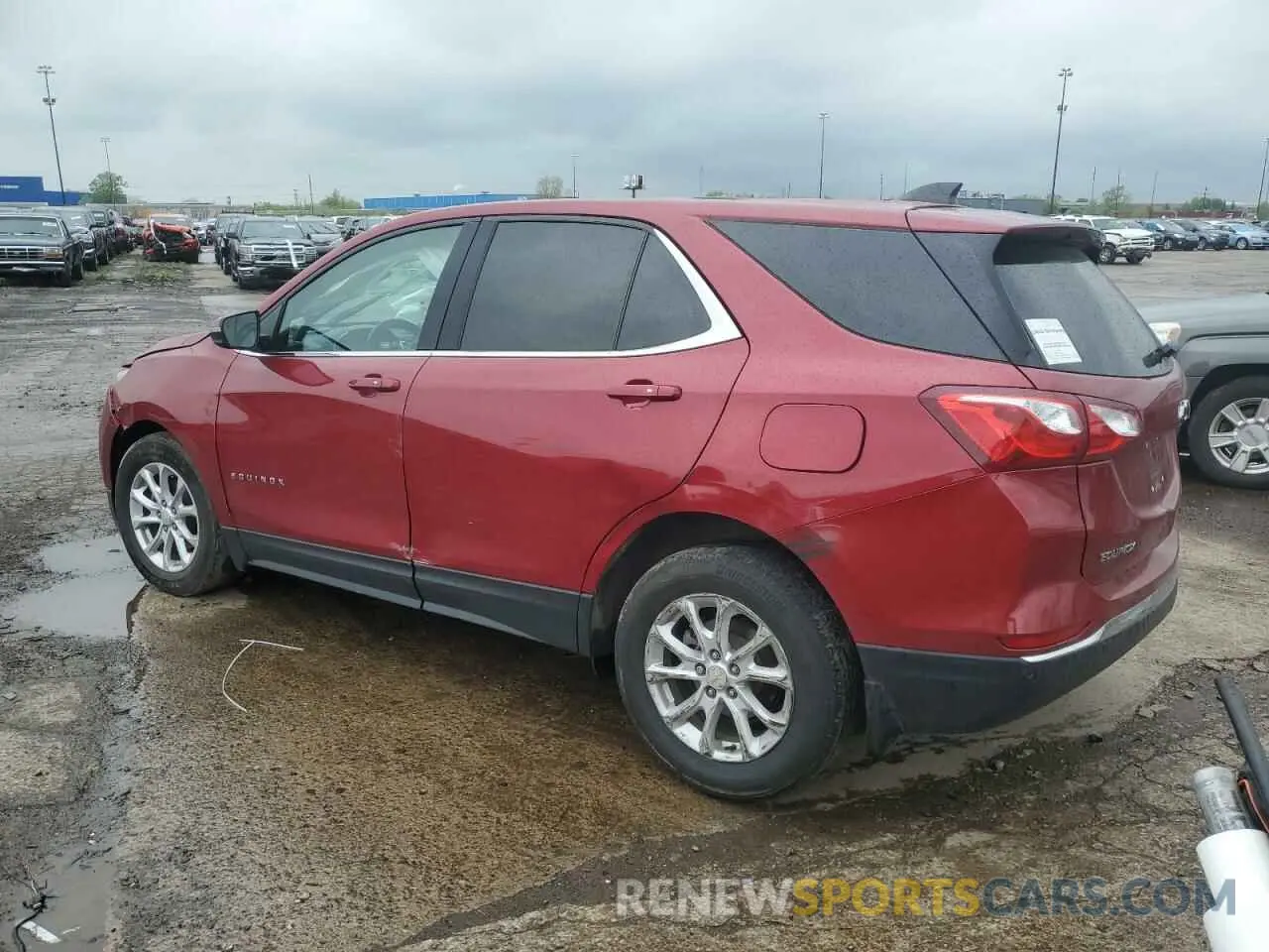 2 Photograph of a damaged car 3GNAXTEV4KS659269 CHEVROLET EQUINOX 2019