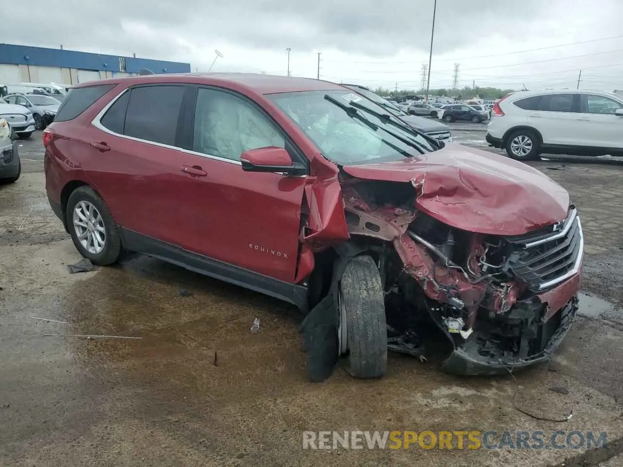 4 Photograph of a damaged car 3GNAXTEV4KS659269 CHEVROLET EQUINOX 2019