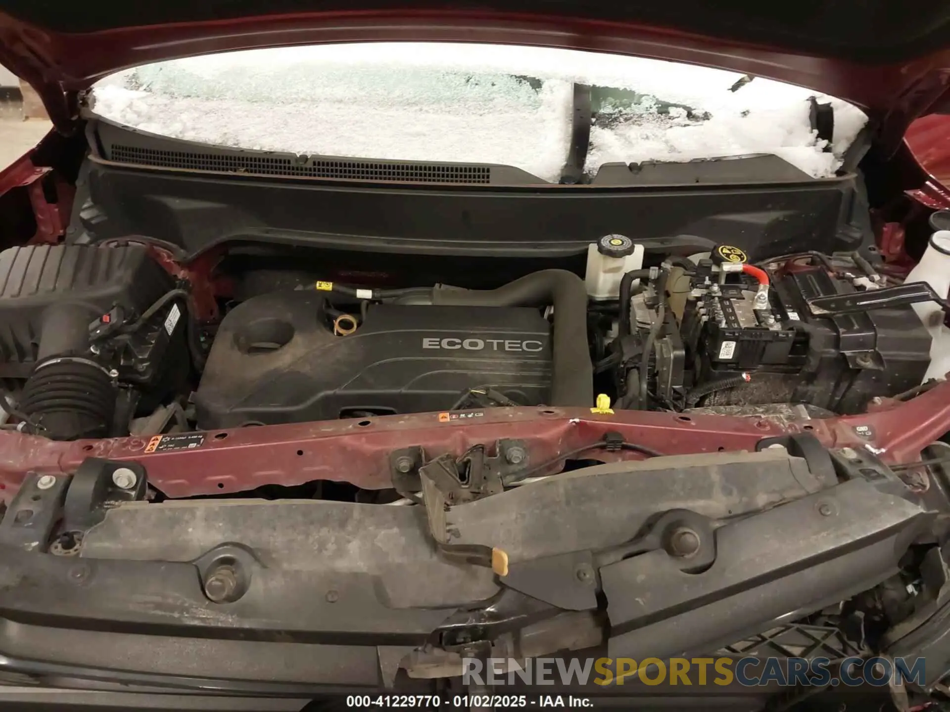 10 Photograph of a damaged car 3GNAXTEV9KS627692 CHEVROLET EQUINOX 2019