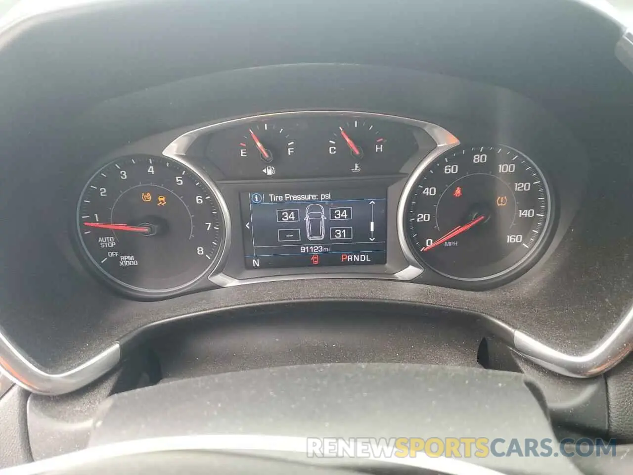 9 Photograph of a damaged car 3GNAXUEV0KL116565 CHEVROLET EQUINOX 2019