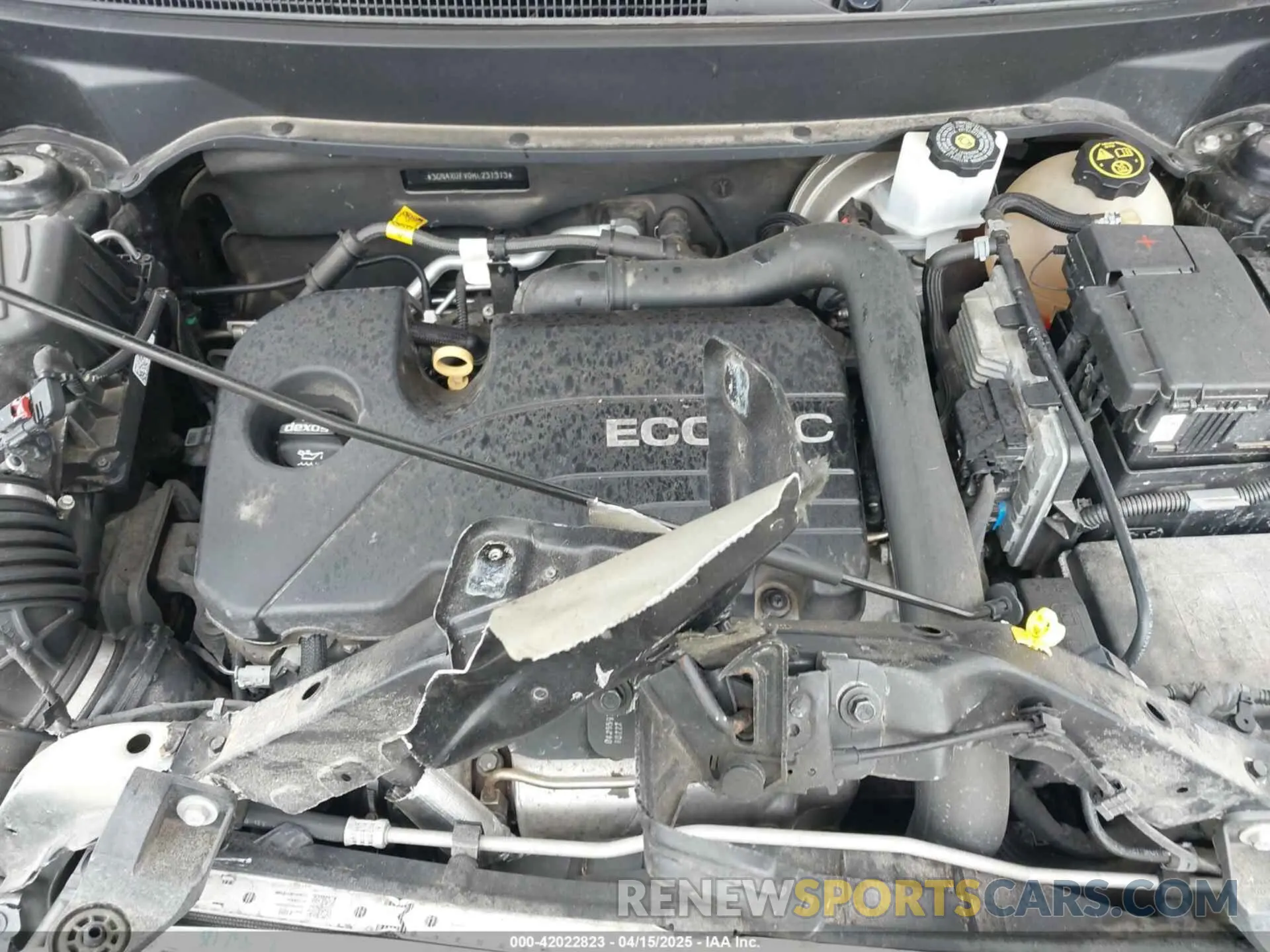 10 Photograph of a damaged car 3GNAXUEV0KL231313 CHEVROLET EQUINOX 2019