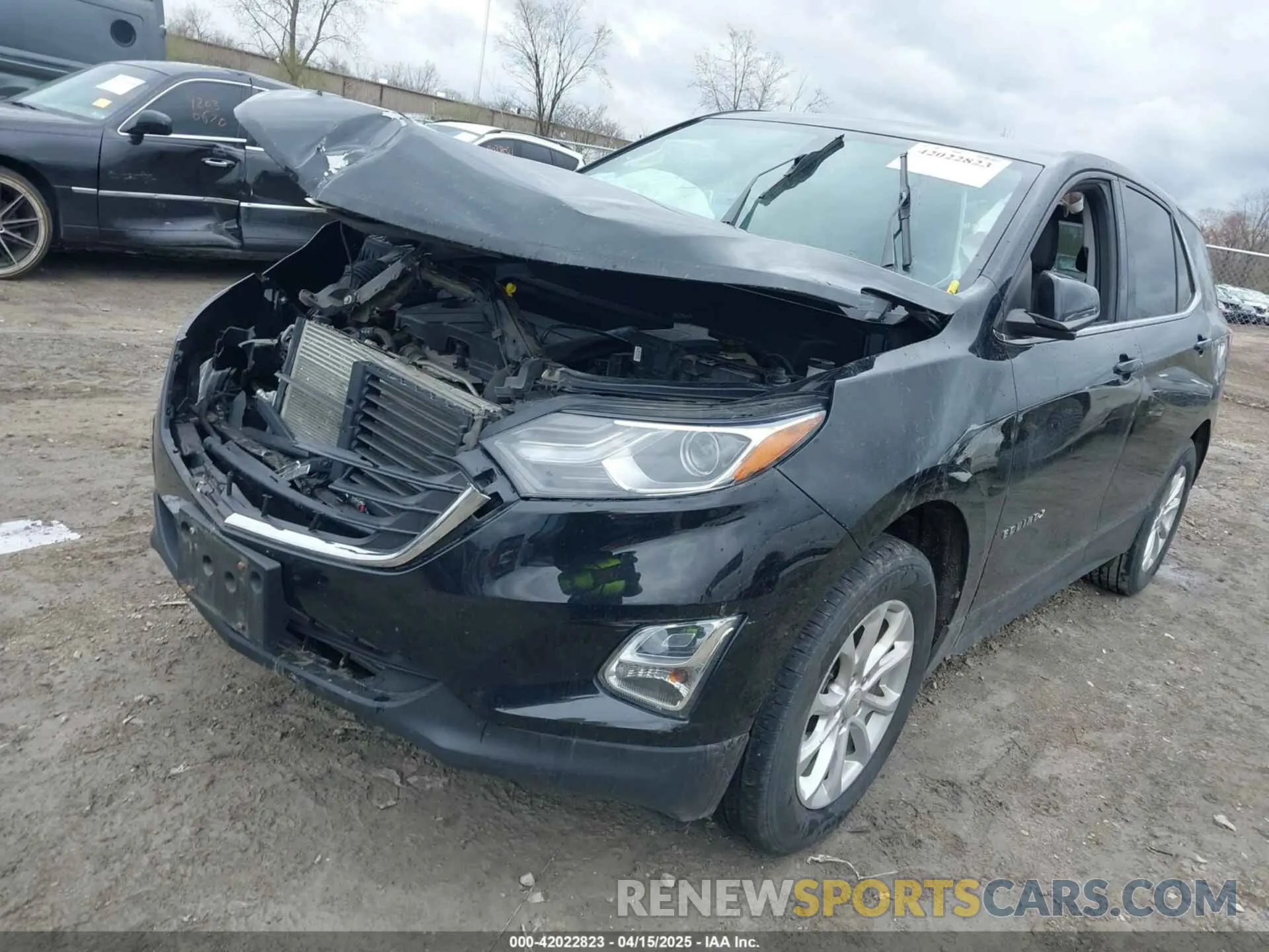 2 Photograph of a damaged car 3GNAXUEV0KL231313 CHEVROLET EQUINOX 2019