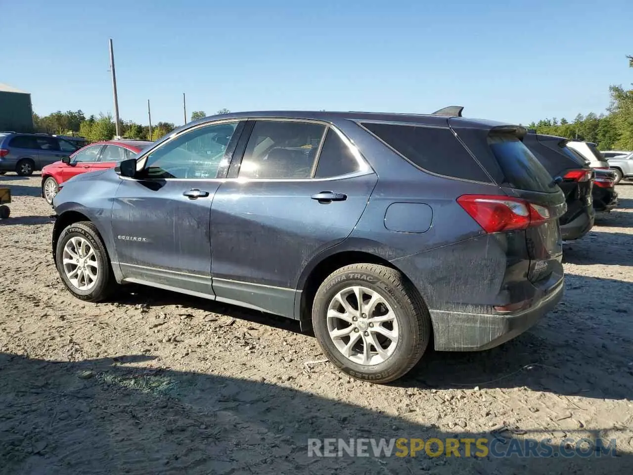 2 Photograph of a damaged car 3GNAXUEV0KL283895 CHEVROLET EQUINOX 2019