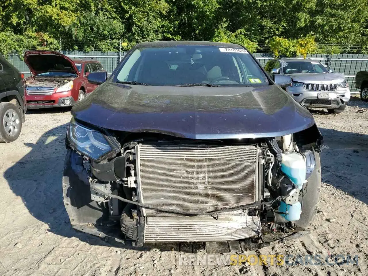 5 Photograph of a damaged car 3GNAXUEV0KL283895 CHEVROLET EQUINOX 2019