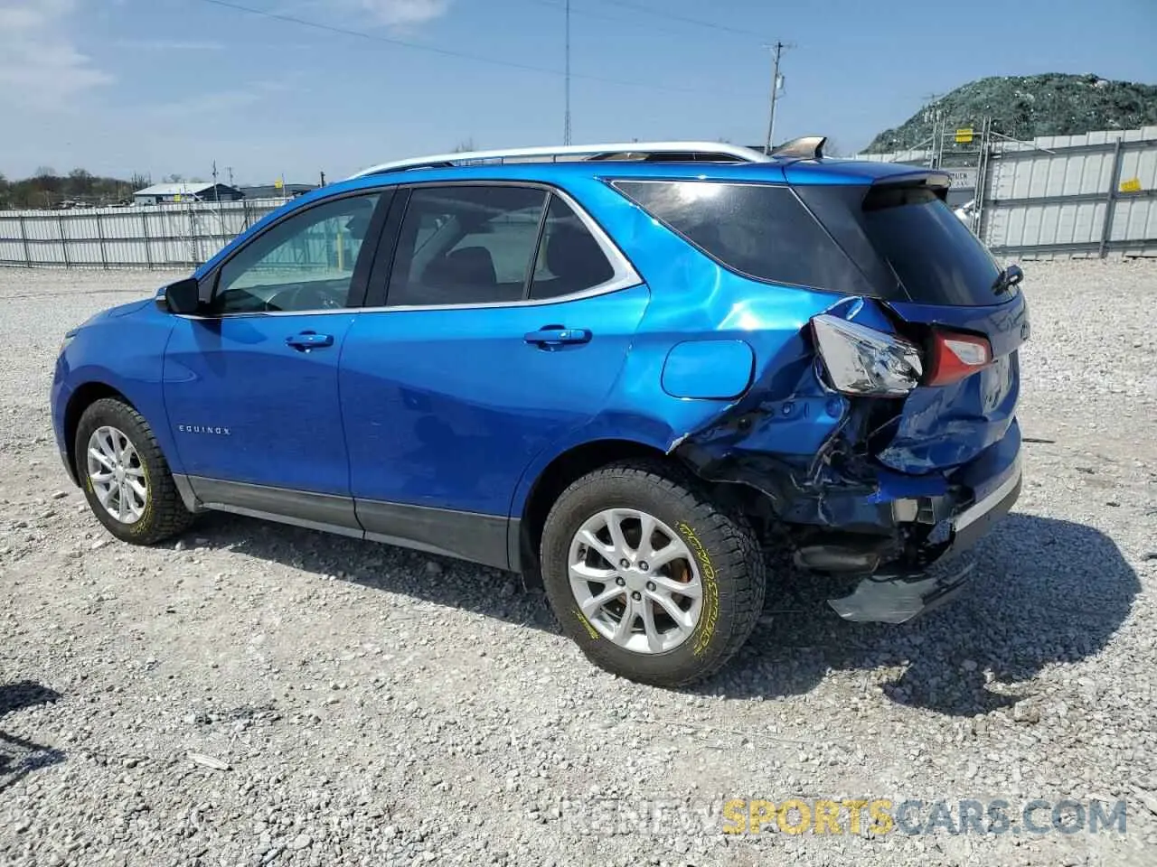 2 Photograph of a damaged car 3GNAXUEV0KS509391 CHEVROLET EQUINOX 2019
