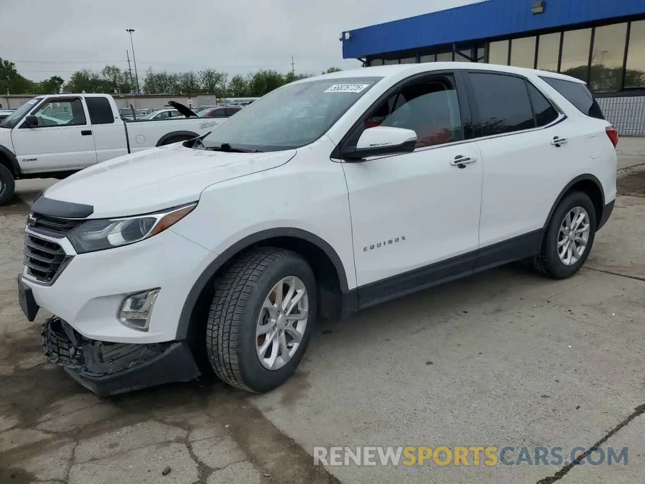 1 Photograph of a damaged car 3GNAXUEV0KS589811 CHEVROLET EQUINOX 2019