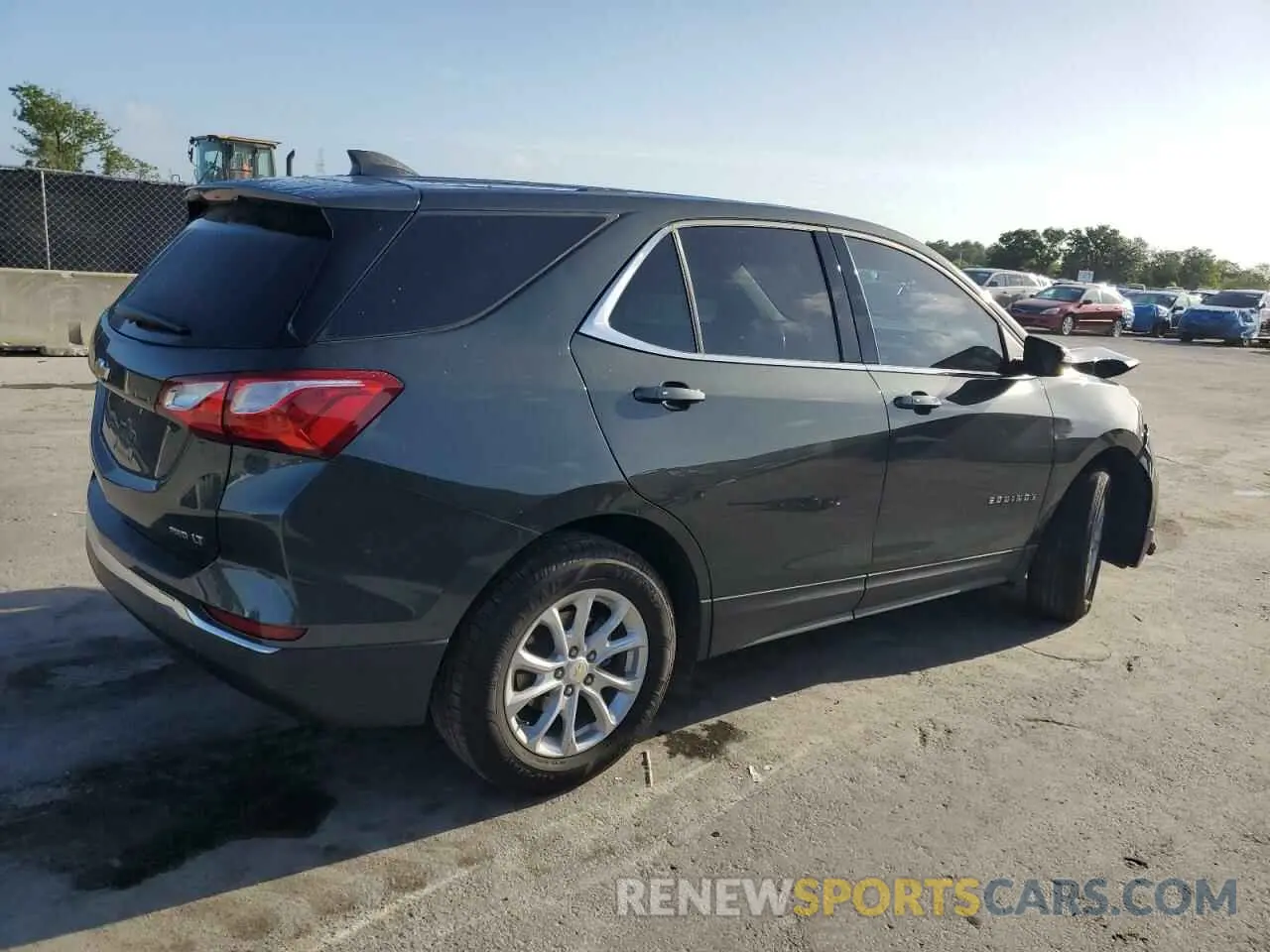 3 Photograph of a damaged car 3GNAXUEV0KS604131 CHEVROLET EQUINOX 2019