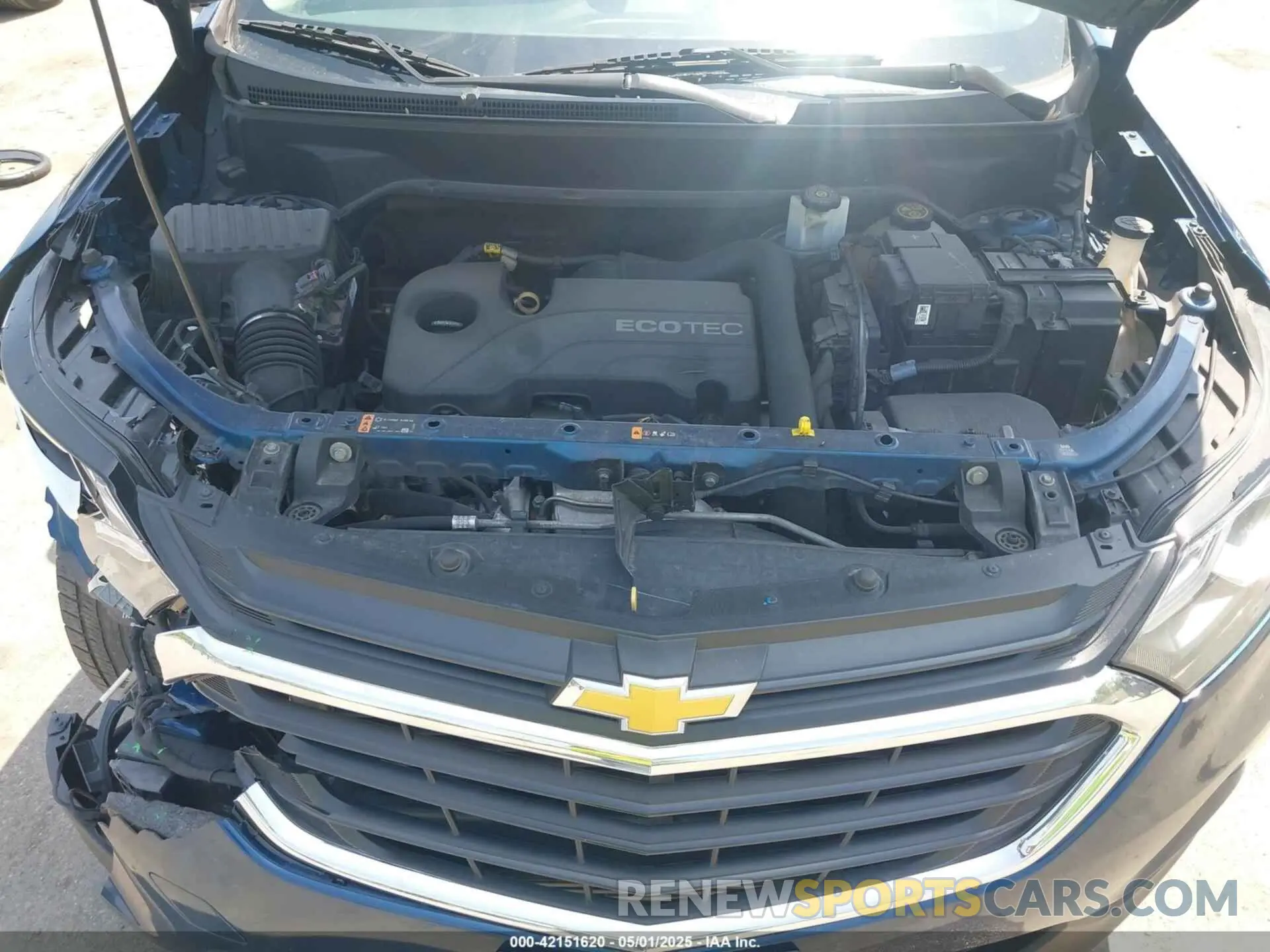 10 Photograph of a damaged car 3GNAXUEV1KL208137 CHEVROLET EQUINOX 2019