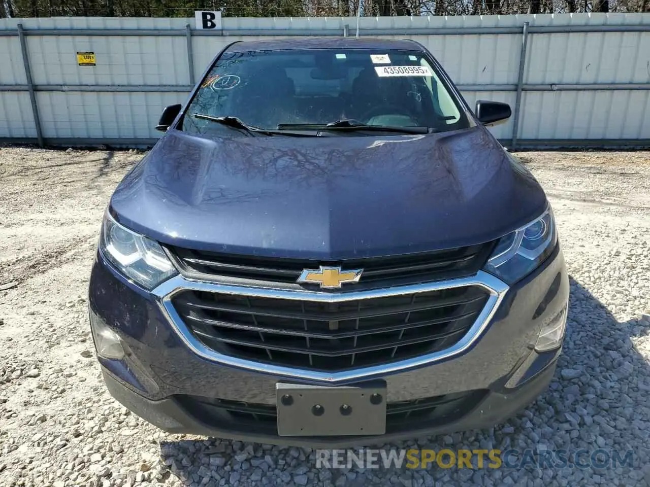 5 Photograph of a damaged car 3GNAXUEV1KL253594 CHEVROLET EQUINOX 2019