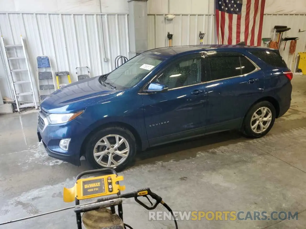 1 Photograph of a damaged car 3GNAXUEV1KL389370 CHEVROLET EQUINOX 2019