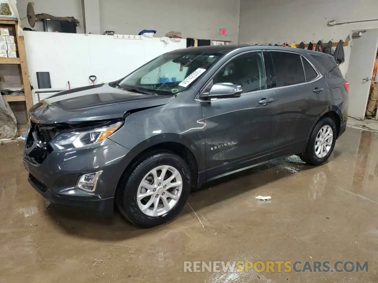 1 Photograph of a damaged car 3GNAXUEV1KS544506 CHEVROLET EQUINOX 2019