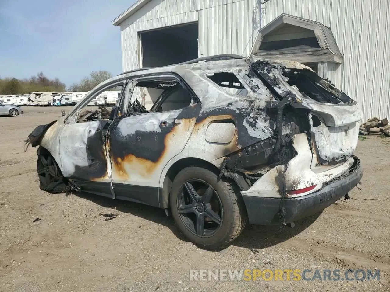 2 Photograph of a damaged car 3GNAXUEV1KS597299 CHEVROLET EQUINOX 2019
