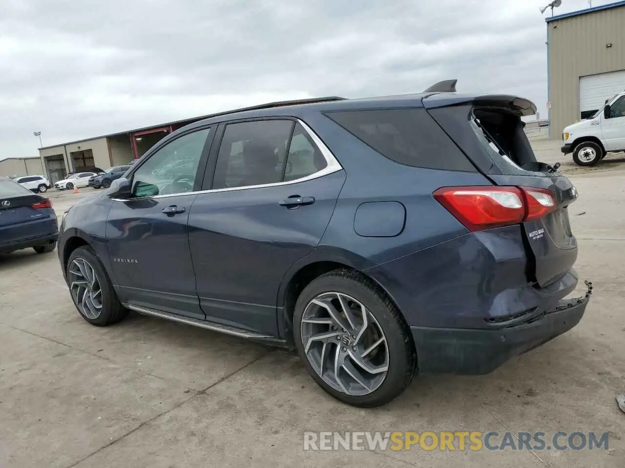 2 Photograph of a damaged car 3GNAXUEV2KL173737 CHEVROLET EQUINOX 2019