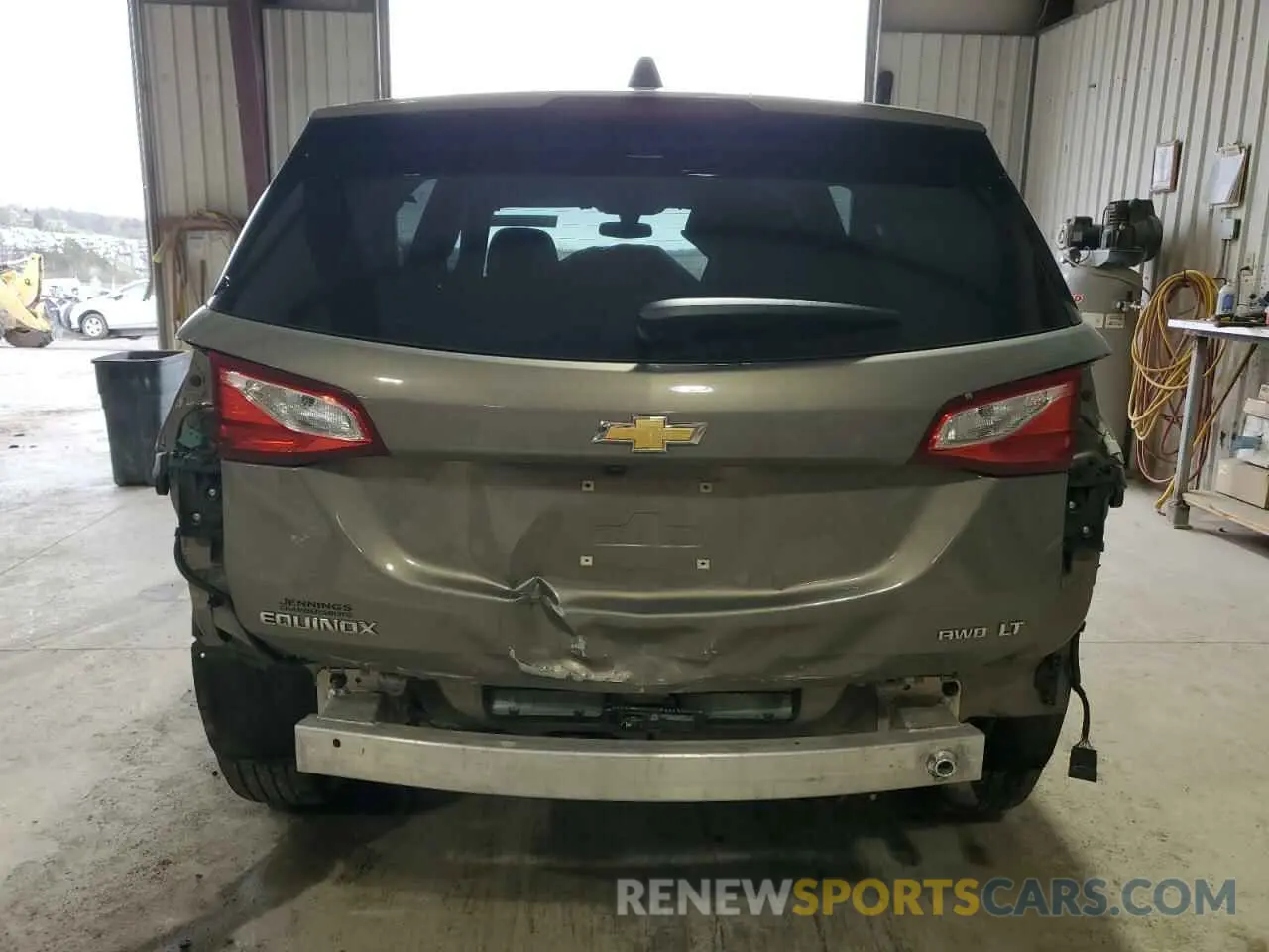 6 Photograph of a damaged car 3GNAXUEV2KS505715 CHEVROLET EQUINOX 2019