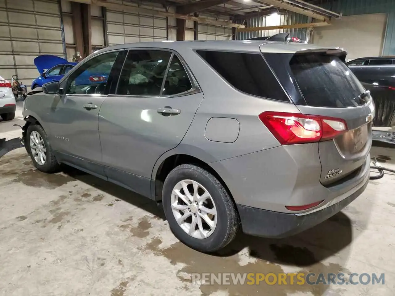 2 Photograph of a damaged car 3GNAXUEV2KS549889 CHEVROLET EQUINOX 2019