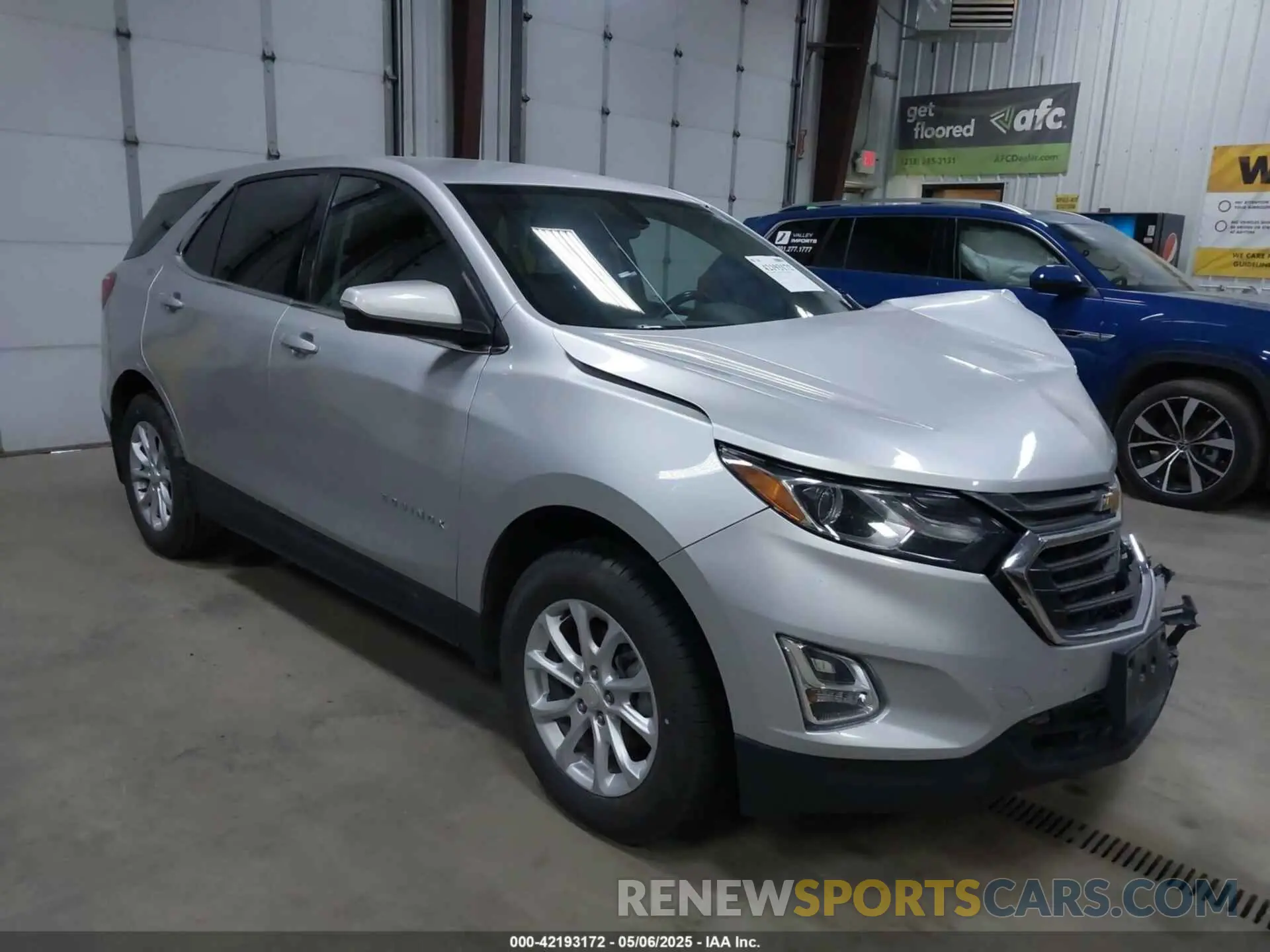 1 Photograph of a damaged car 3GNAXUEV2KS575604 CHEVROLET EQUINOX 2019