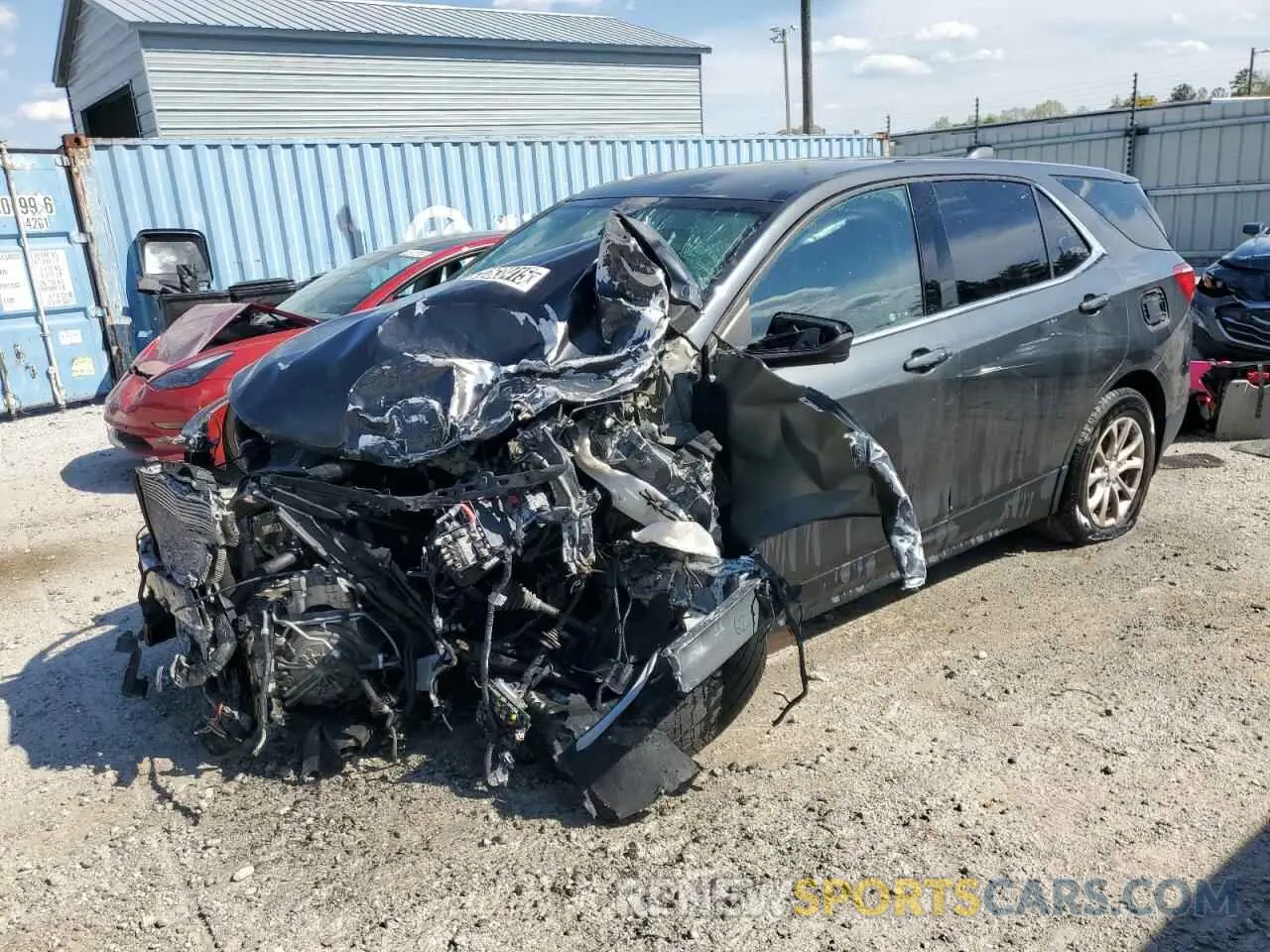 1 Photograph of a damaged car 3GNAXUEV3KL276410 CHEVROLET EQUINOX 2019