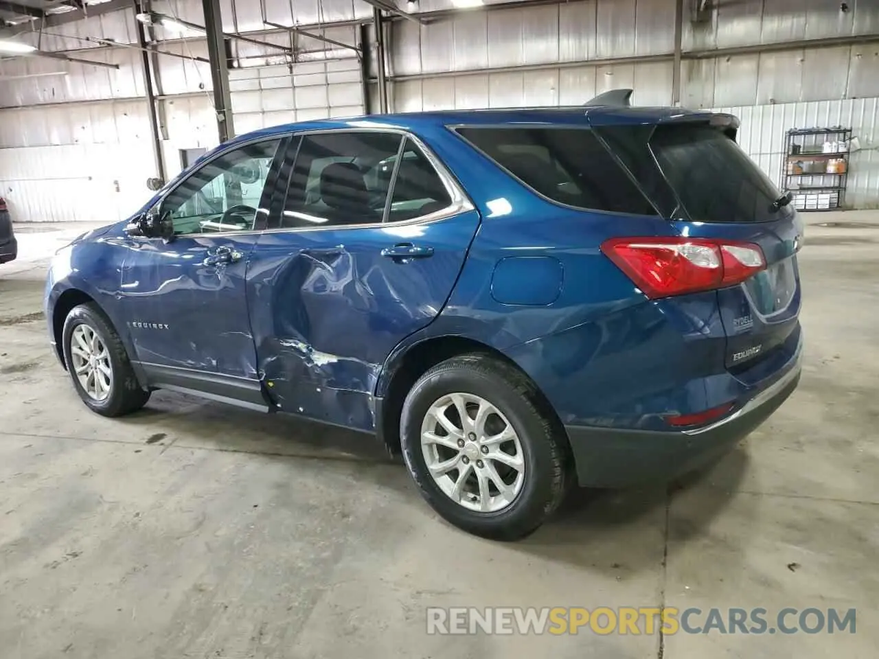 2 Photograph of a damaged car 3GNAXUEV3KL316937 CHEVROLET EQUINOX 2019