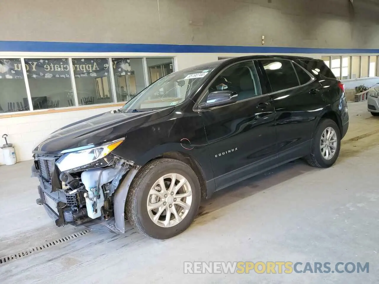 1 Photograph of a damaged car 3GNAXUEV3KL383280 CHEVROLET EQUINOX 2019