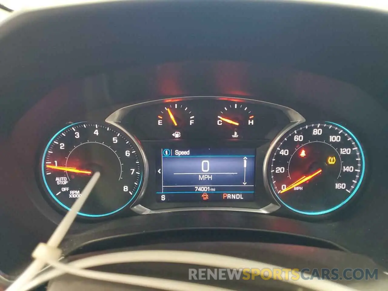 9 Photograph of a damaged car 3GNAXUEV3KL383280 CHEVROLET EQUINOX 2019