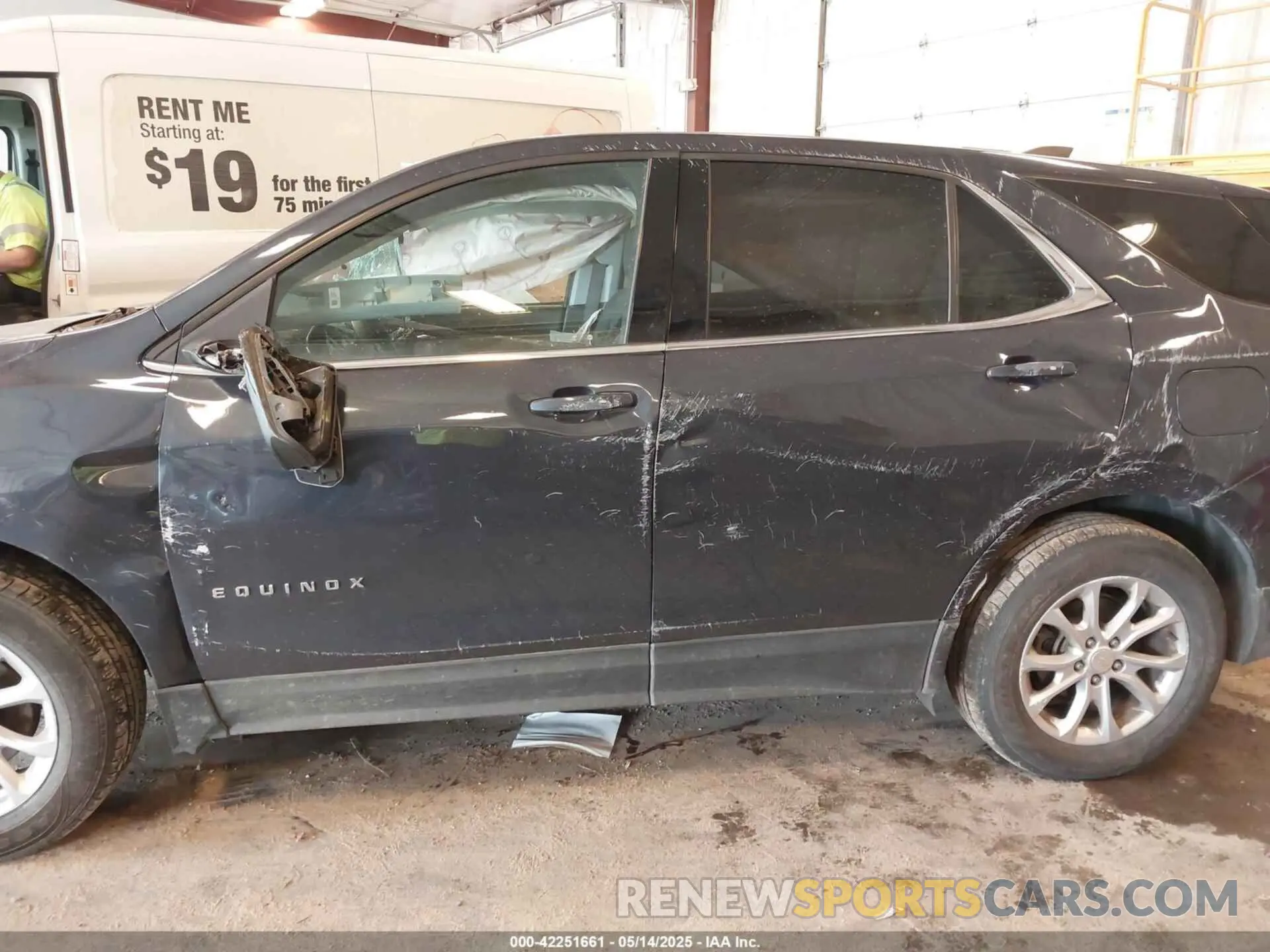 6 Photograph of a damaged car 3GNAXUEV3KS513449 CHEVROLET EQUINOX 2019
