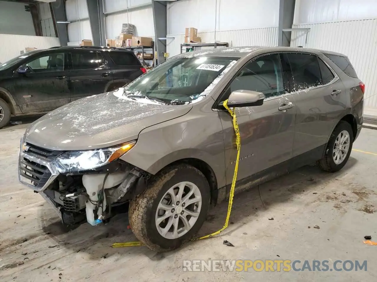 1 Photograph of a damaged car 3GNAXUEV3KS573232 CHEVROLET EQUINOX 2019
