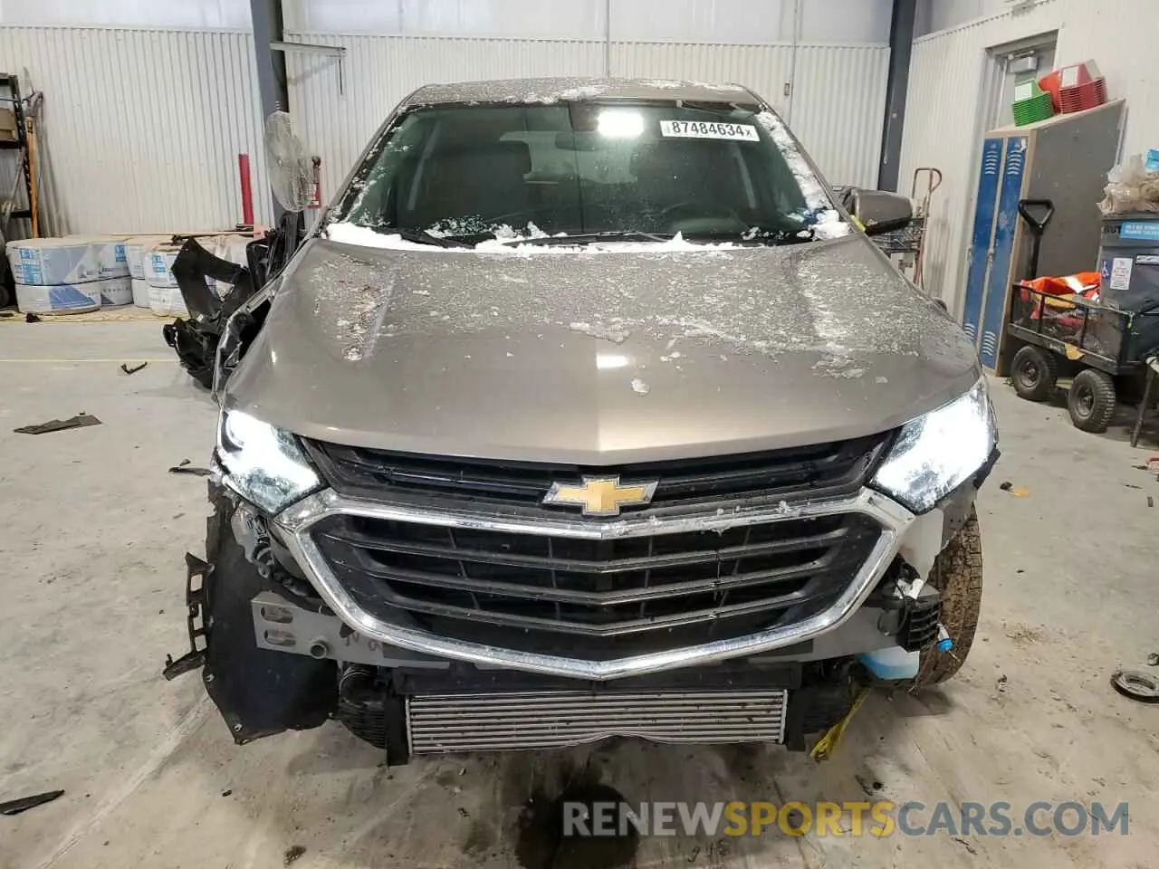 5 Photograph of a damaged car 3GNAXUEV3KS573232 CHEVROLET EQUINOX 2019