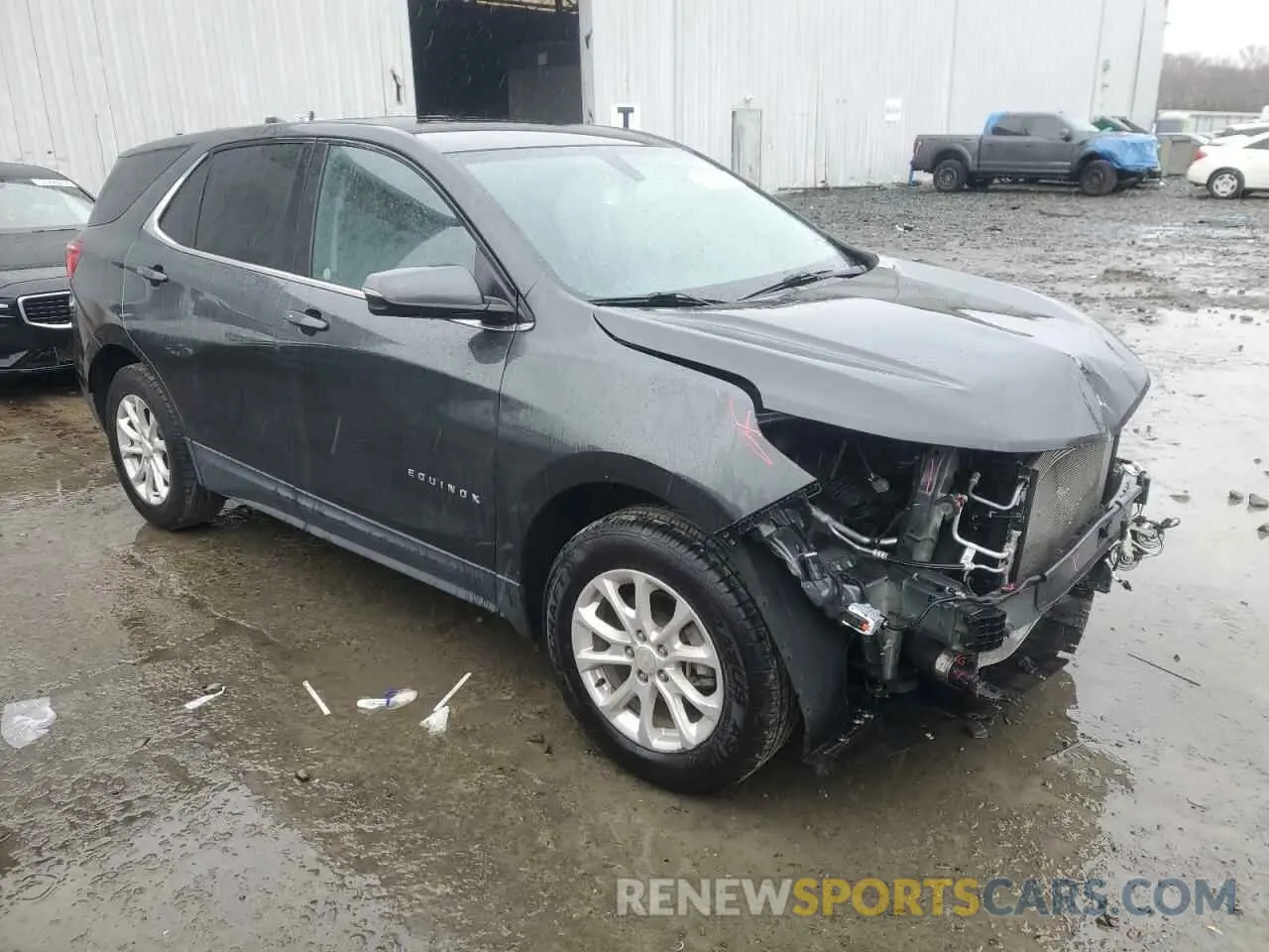 4 Photograph of a damaged car 3GNAXUEV3KS583730 CHEVROLET EQUINOX 2019