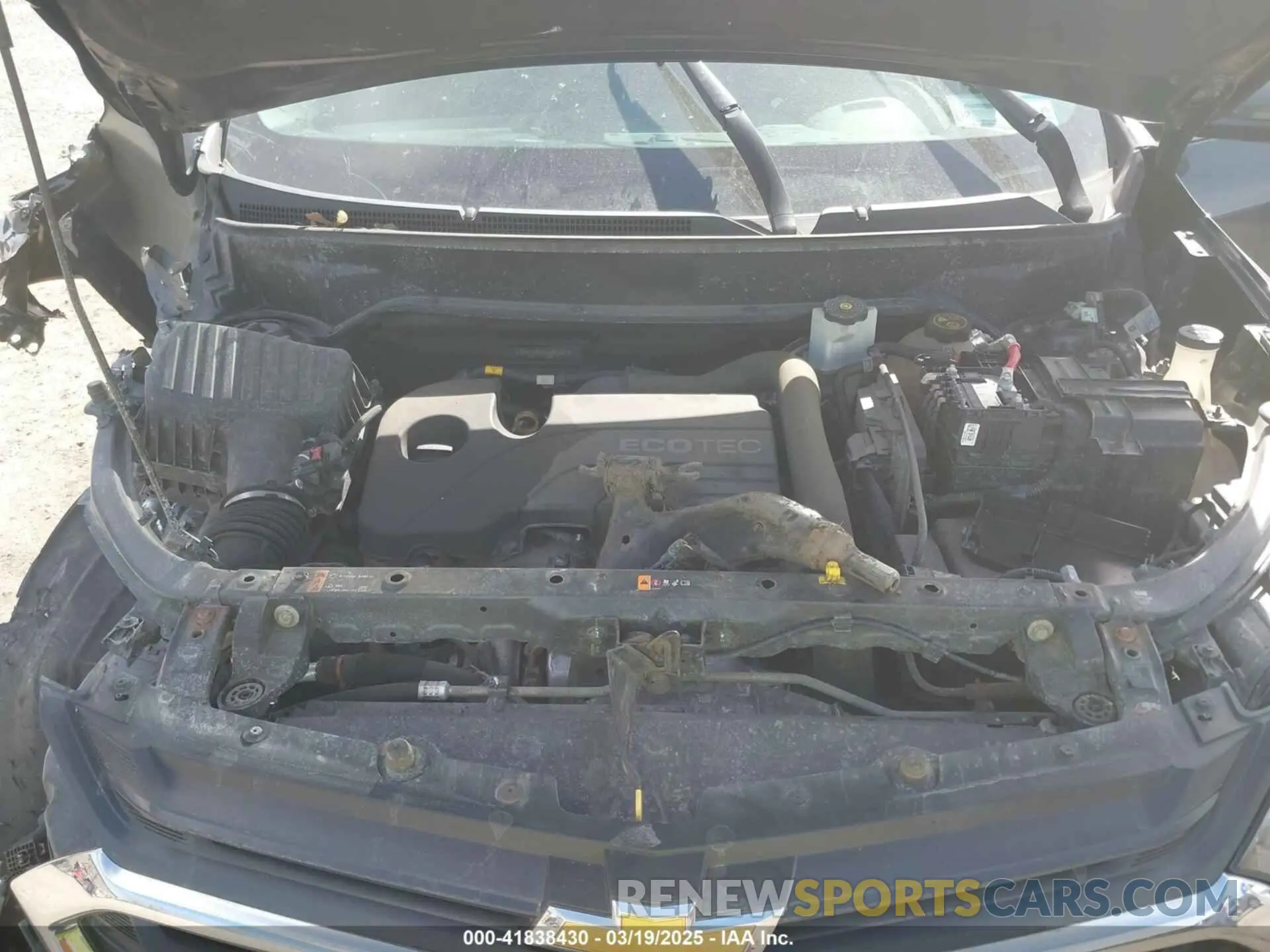 10 Photograph of a damaged car 3GNAXUEV4KL137371 CHEVROLET EQUINOX 2019