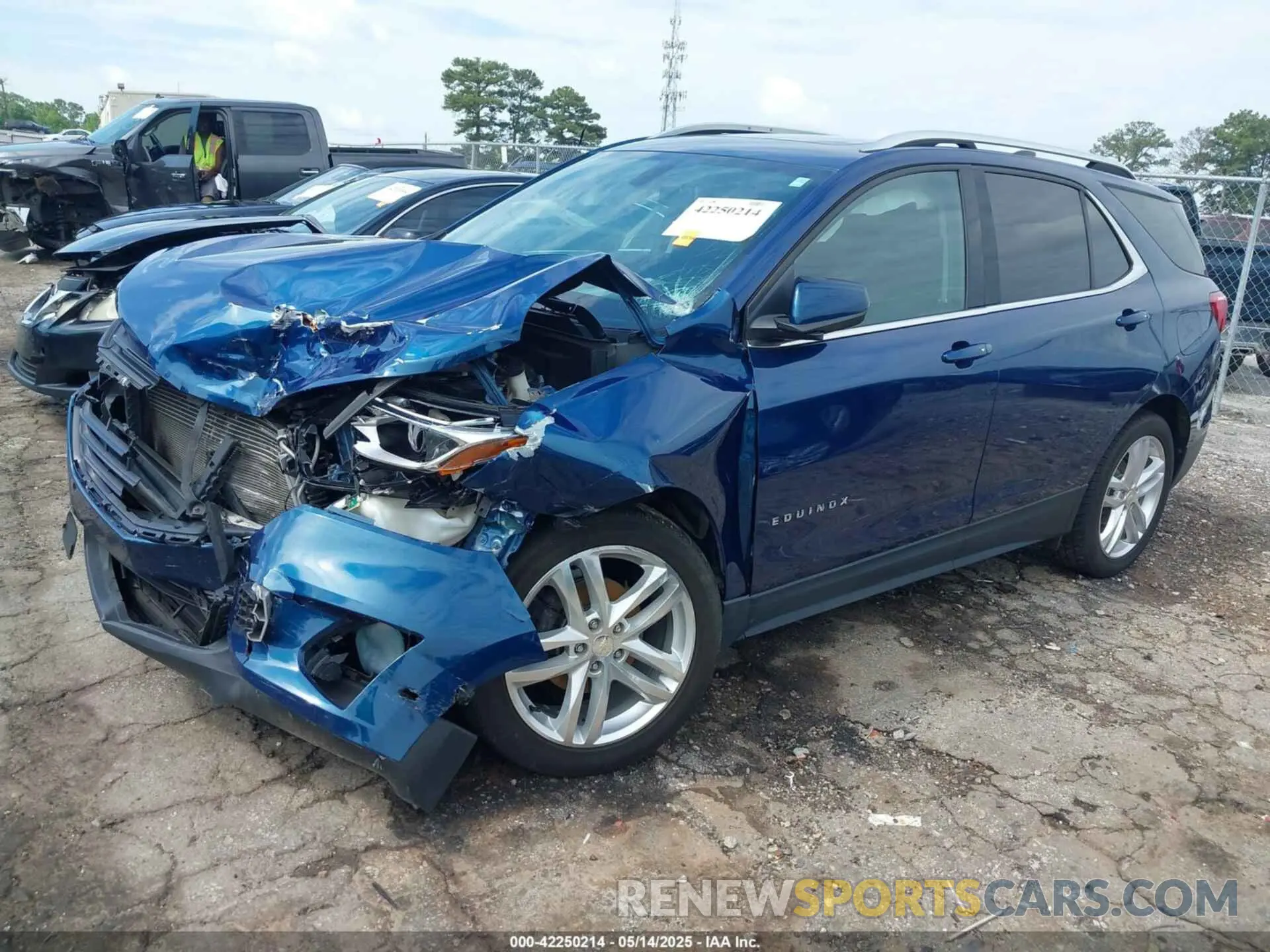 2 Photograph of a damaged car 3GNAXUEV4KL149570 CHEVROLET EQUINOX 2019