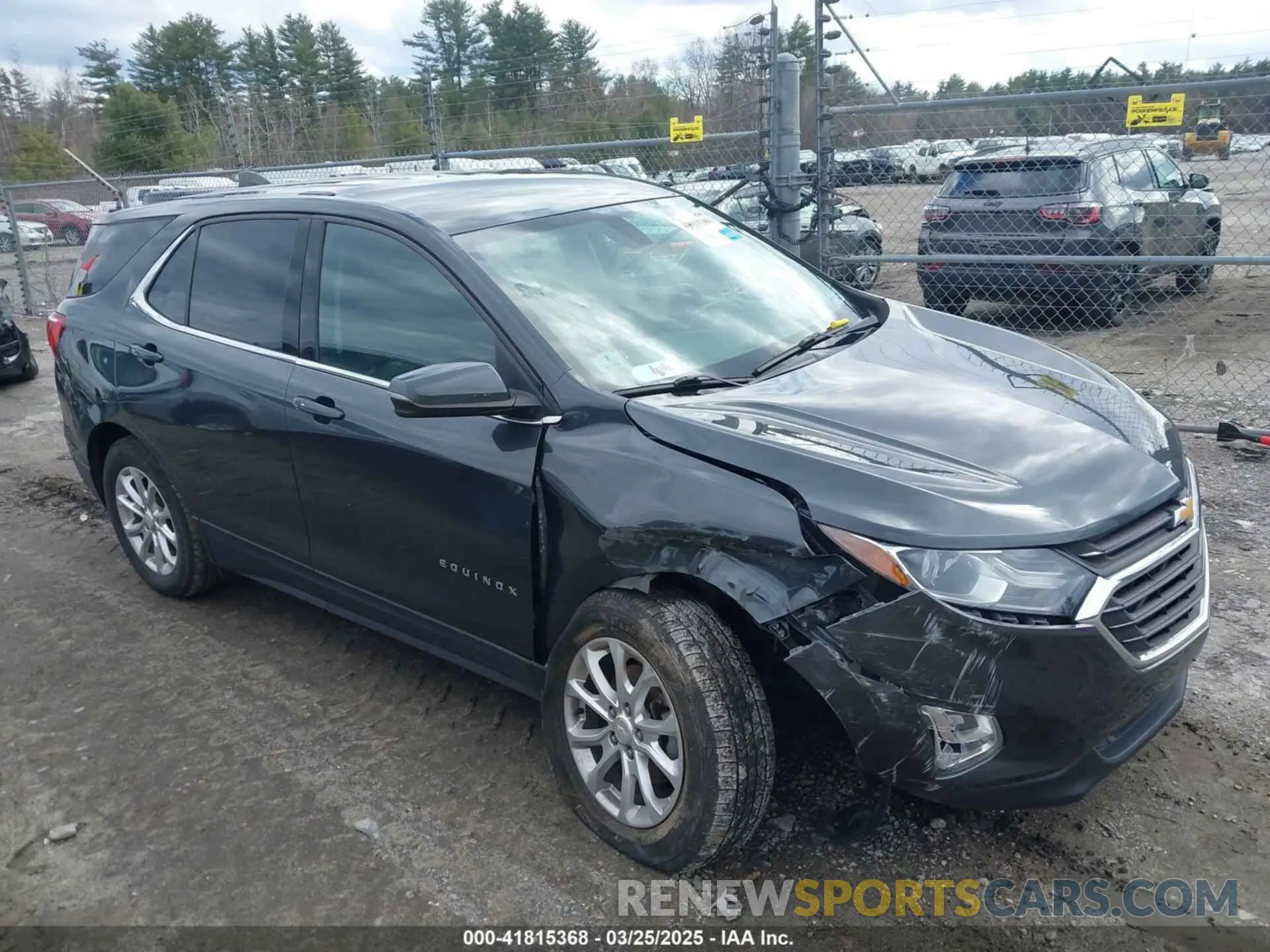 1 Photograph of a damaged car 3GNAXUEV4KL205345 CHEVROLET EQUINOX 2019