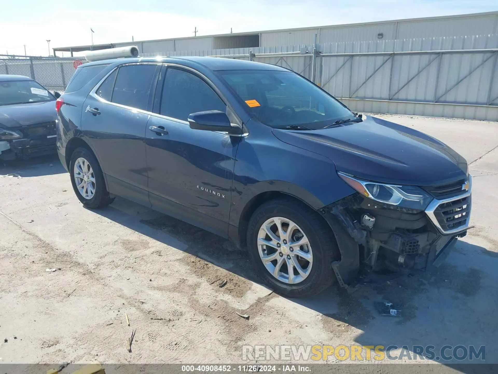 1 Photograph of a damaged car 3GNAXUEV4KS515873 CHEVROLET EQUINOX 2019