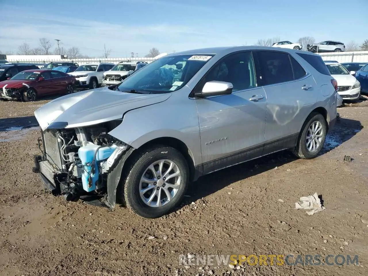 1 Photograph of a damaged car 3GNAXUEV4KS527750 CHEVROLET EQUINOX 2019