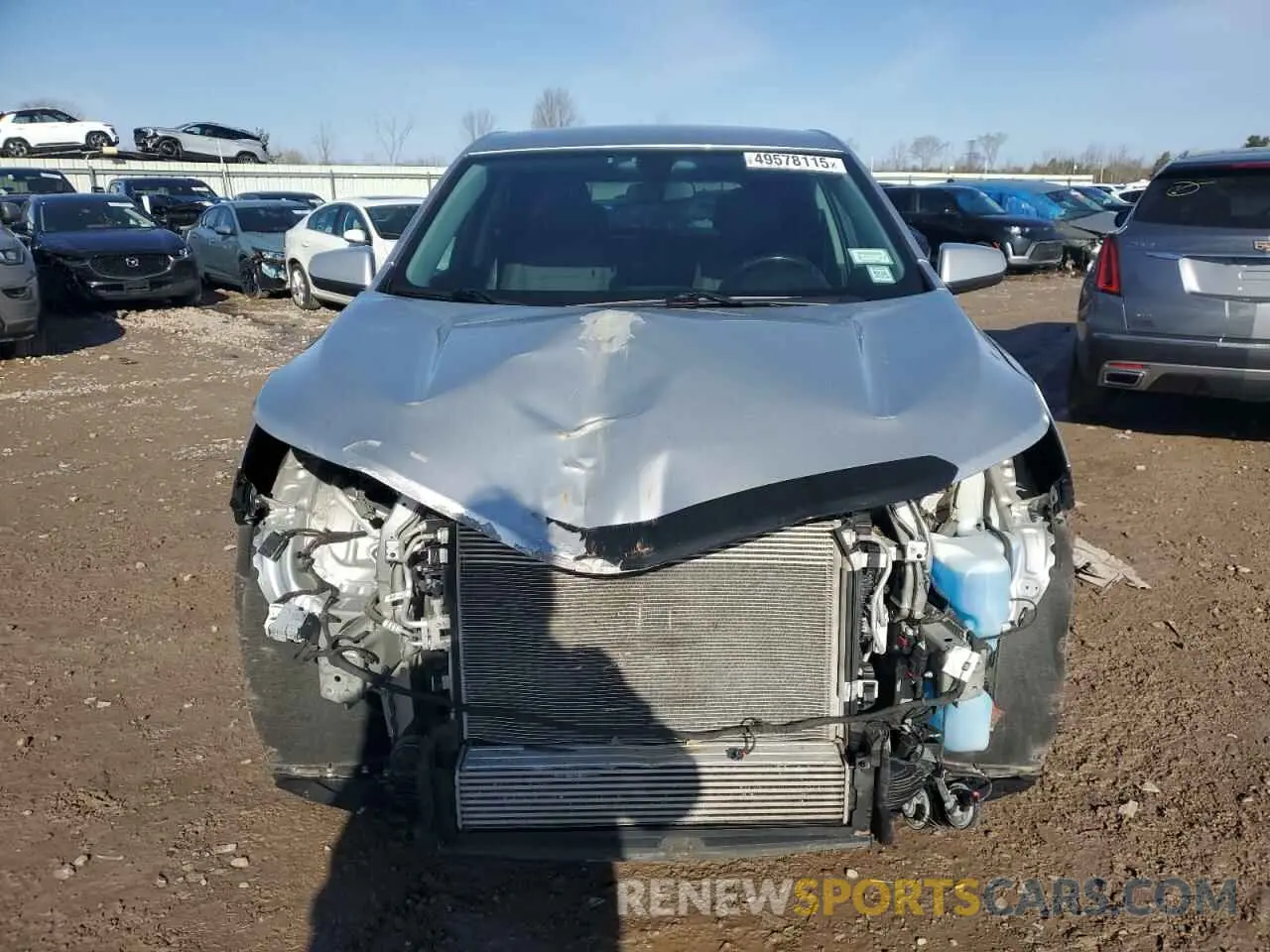 5 Photograph of a damaged car 3GNAXUEV4KS527750 CHEVROLET EQUINOX 2019
