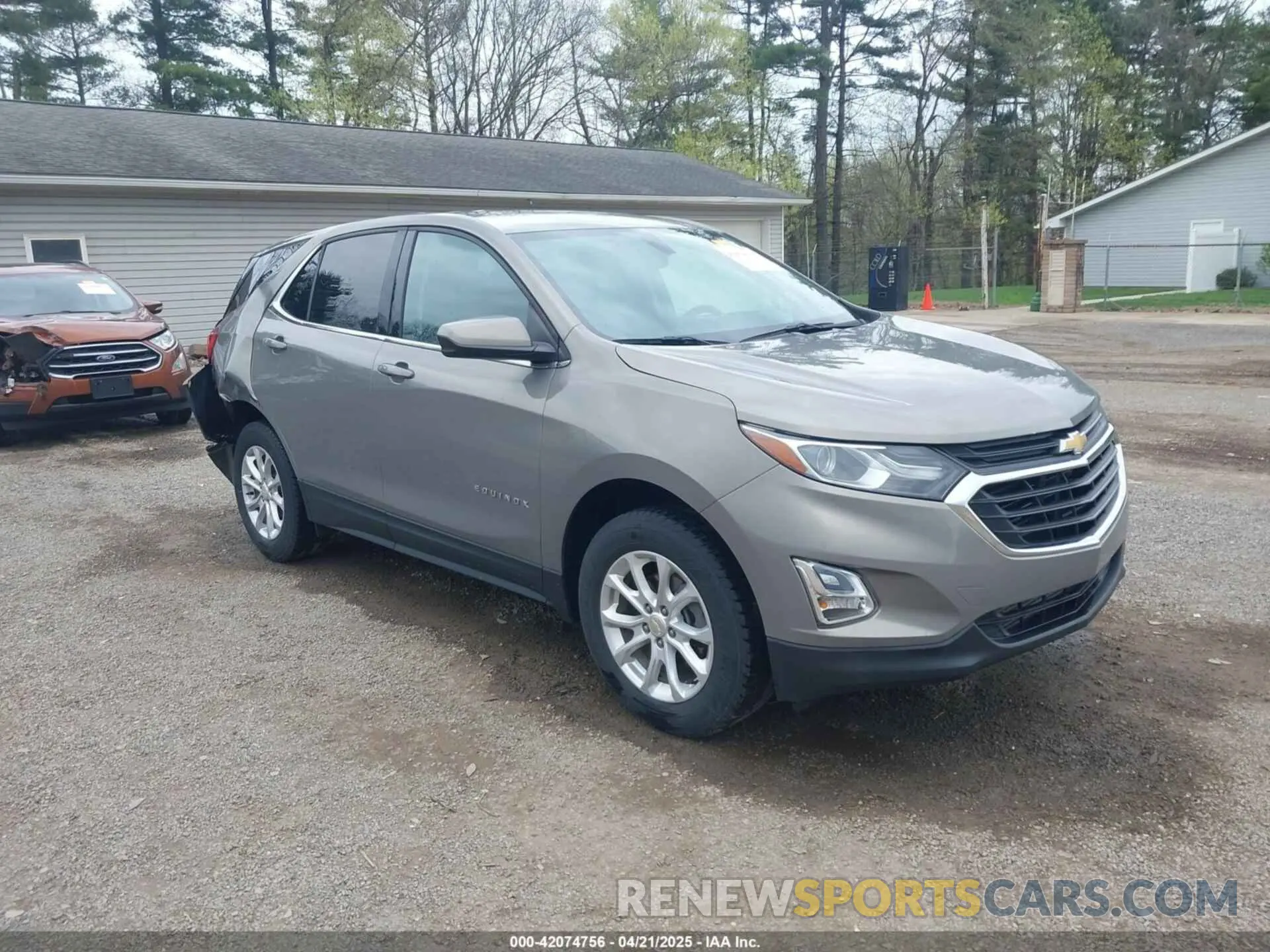 1 Photograph of a damaged car 3GNAXUEV4KS554897 CHEVROLET EQUINOX 2019