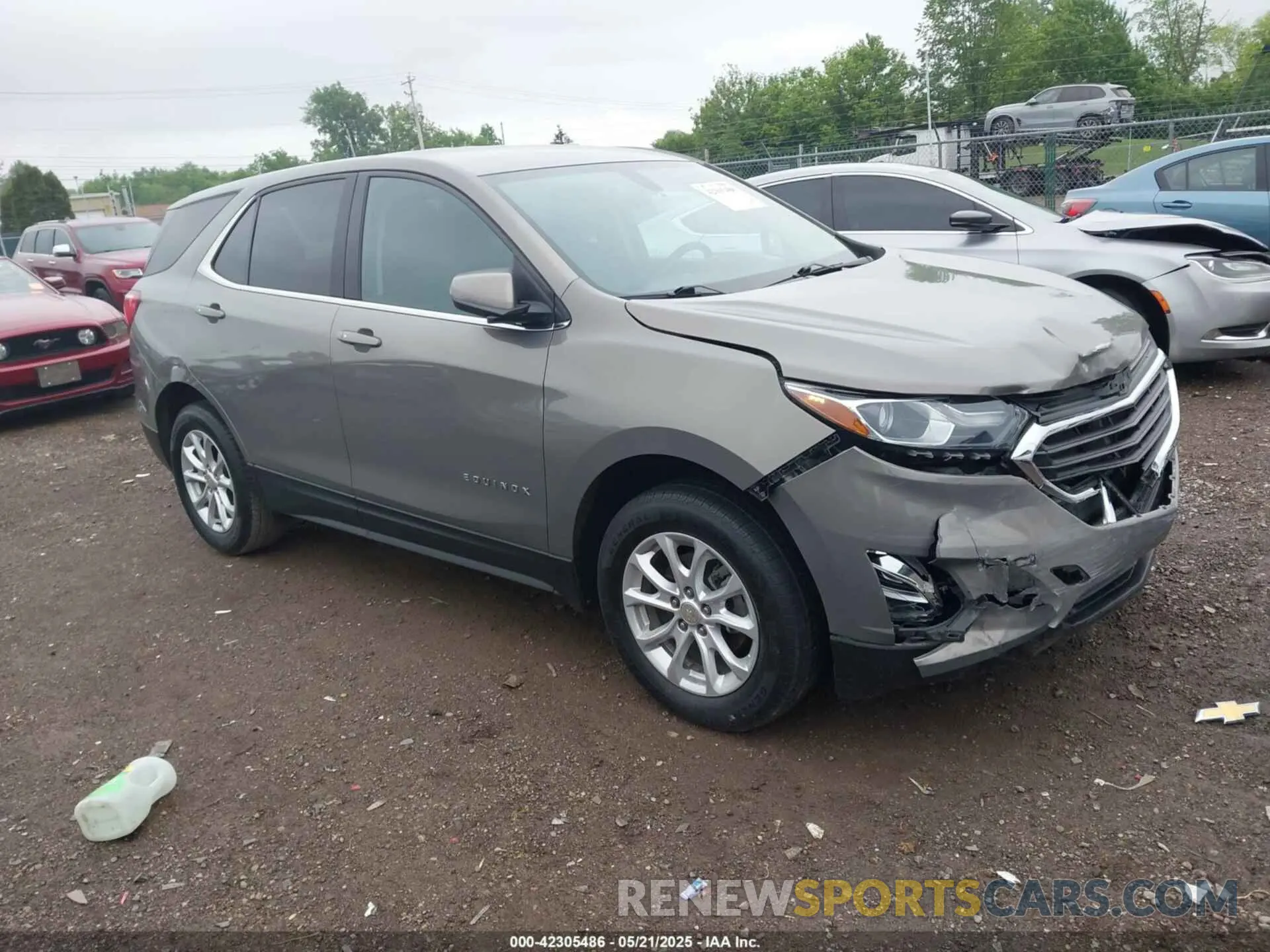 1 Photograph of a damaged car 3GNAXUEV4KS577841 CHEVROLET EQUINOX 2019