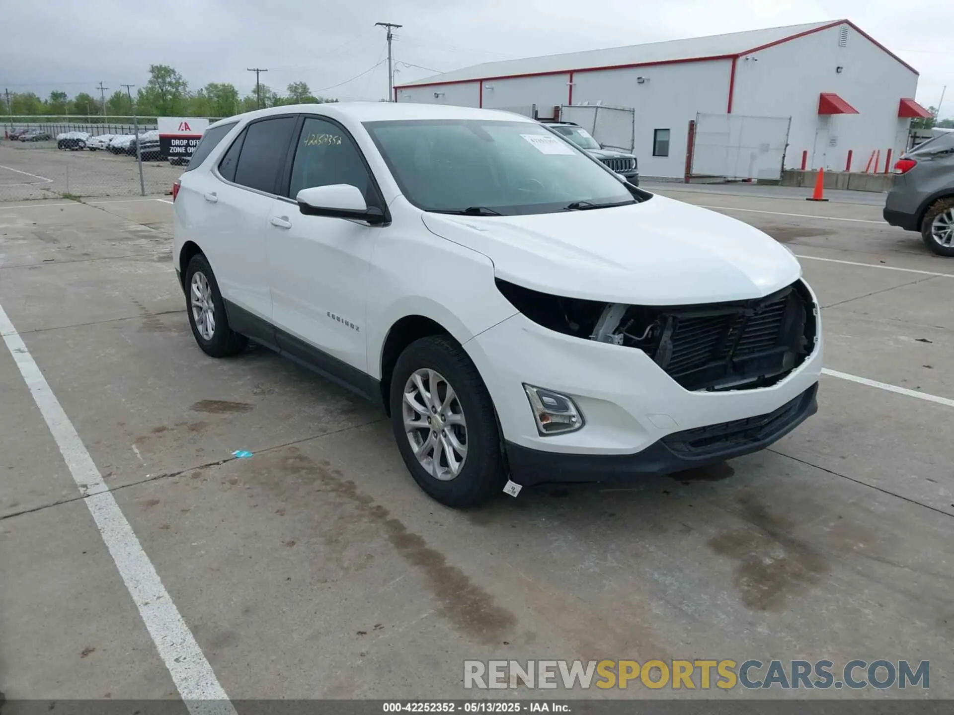 1 Photograph of a damaged car 3GNAXUEV4KS636788 CHEVROLET EQUINOX 2019