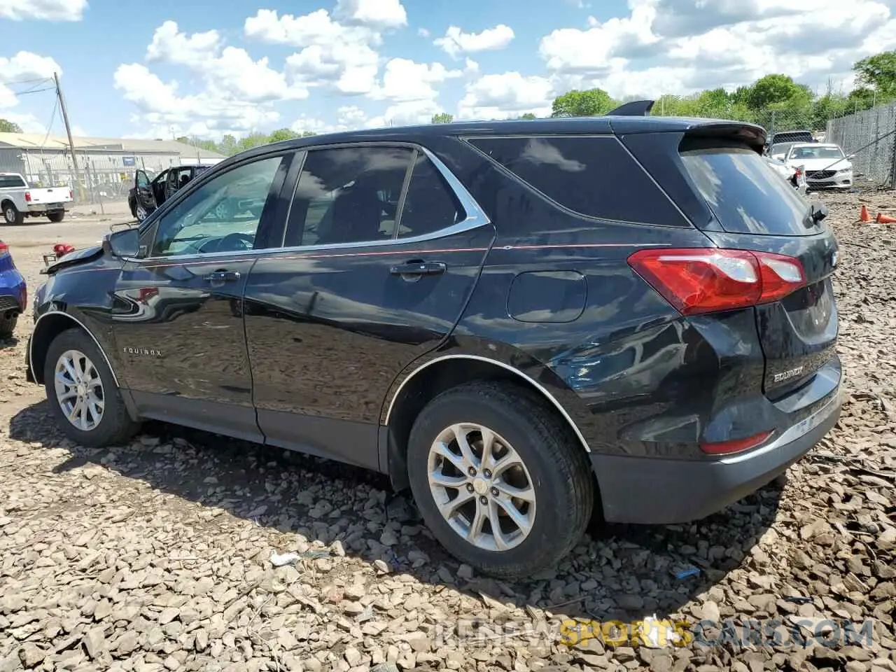 2 Photograph of a damaged car 3GNAXUEV5KL146743 CHEVROLET EQUINOX 2019
