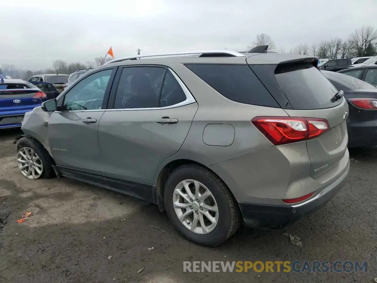 2 Photograph of a damaged car 3GNAXUEV5KS528776 CHEVROLET EQUINOX 2019