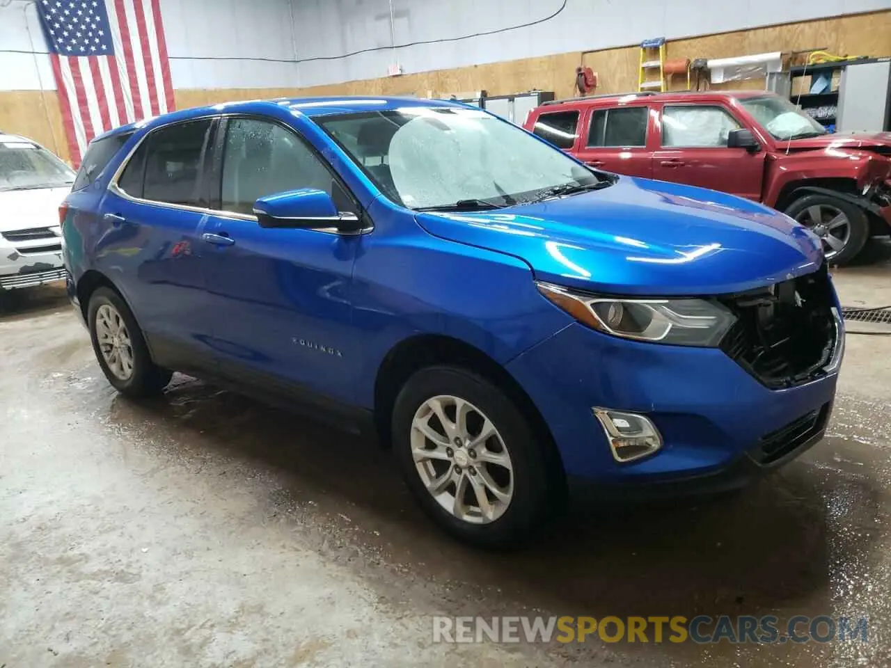 4 Photograph of a damaged car 3GNAXUEV5KS559414 CHEVROLET EQUINOX 2019