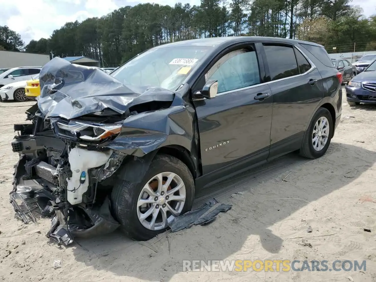 1 Photograph of a damaged car 3GNAXUEV5KS560451 CHEVROLET EQUINOX 2019