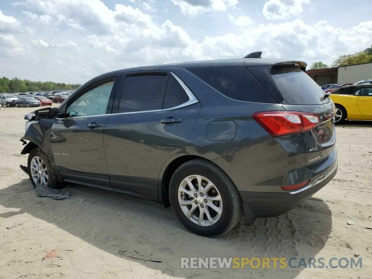 2 Photograph of a damaged car 3GNAXUEV5KS560451 CHEVROLET EQUINOX 2019