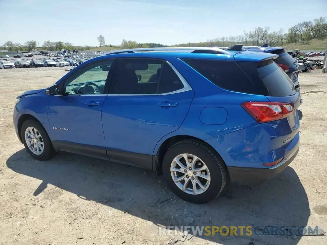 2 Photograph of a damaged car 3GNAXUEV5KS584233 CHEVROLET EQUINOX 2019